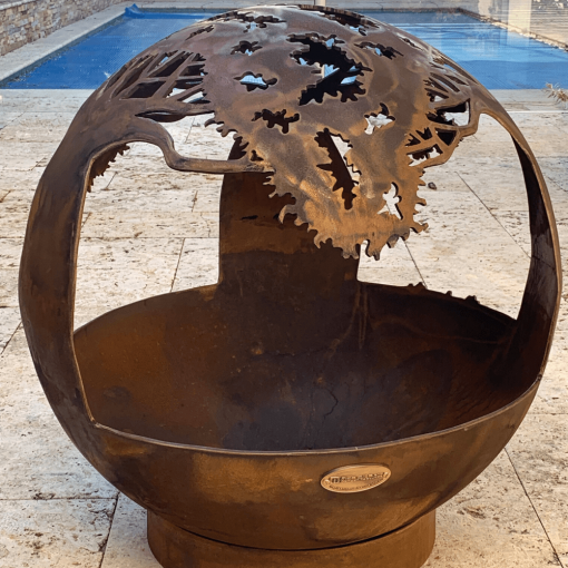 Boab Fire Pit Sphere
